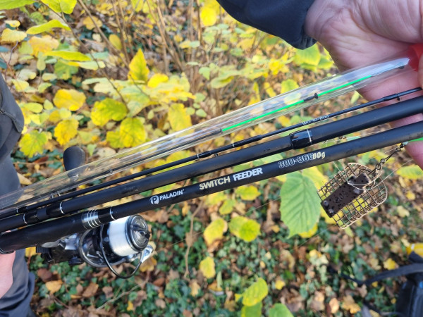 ALLROUND FEEDER-KOMBO: Rute, Freilaufrolle & Schnur