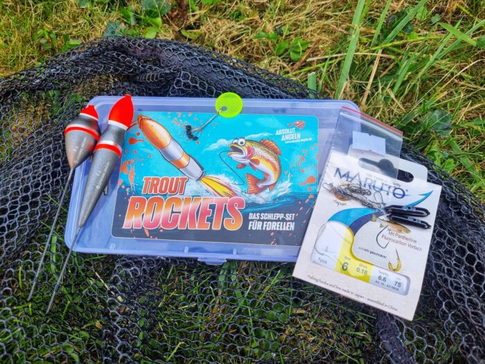 TROUT ROCKETS: Das XL SET fürs Schleppen und Stand-Angeln am Forellensee