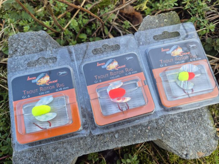 TROUT CHICKS NATURAL: Komplett-Set fürs Schleppen mit MEGA-REIZEN – Bild 2