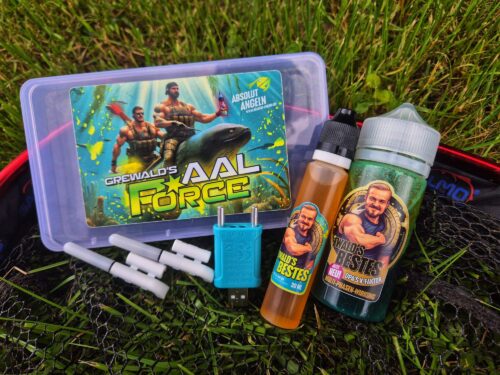 LIMITED EDITION - AAL FORCE ONE: DAS Erfolgs-Tool fürs Aal- und Nachtangeln + EWALDs BESTES MULTIPHASEN AROMA