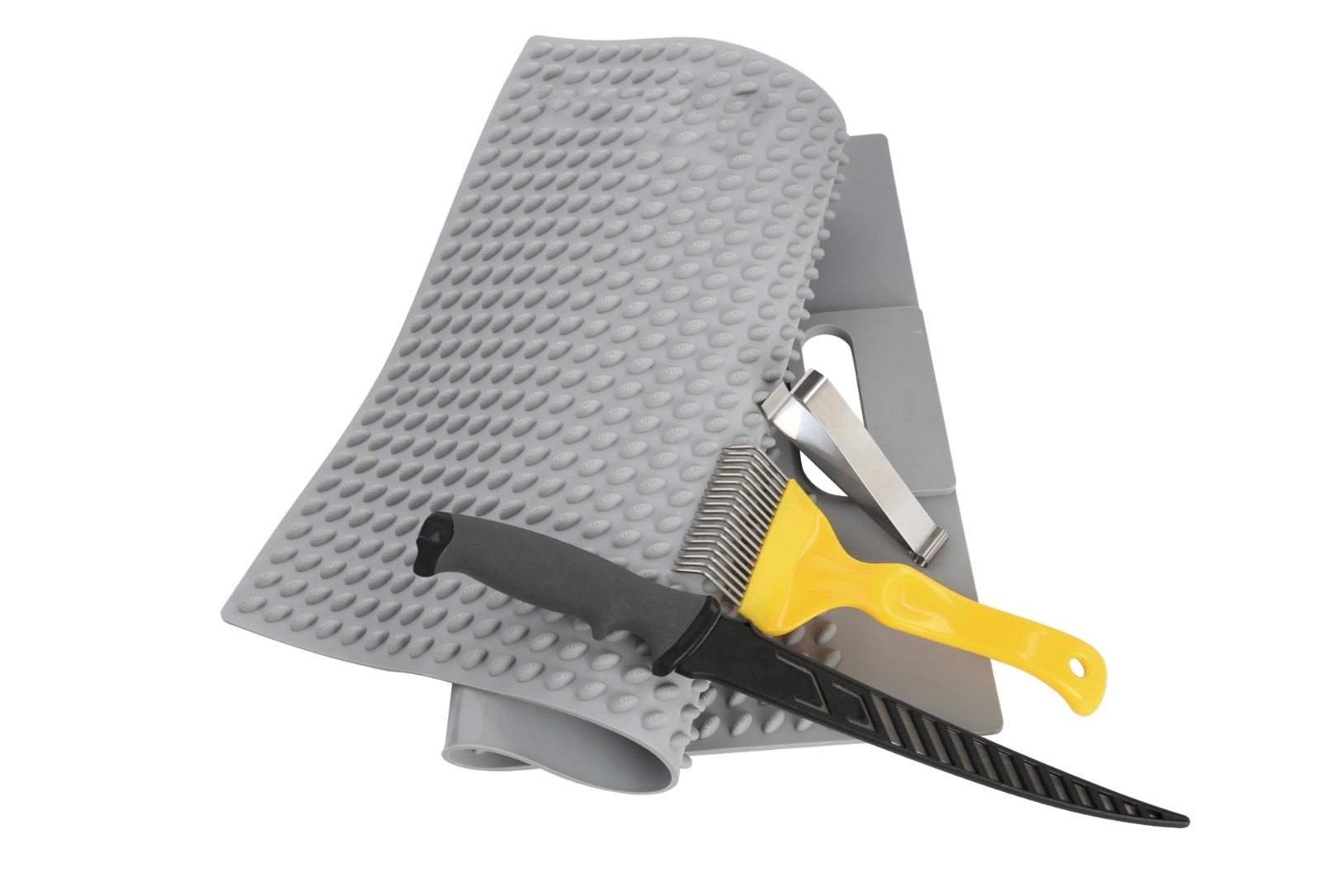 PROFI FILETIER-SET - Anti-Rutsch-Matte, Filetiermesser, Zubehör & Surprise Köder-Package – Bild 2